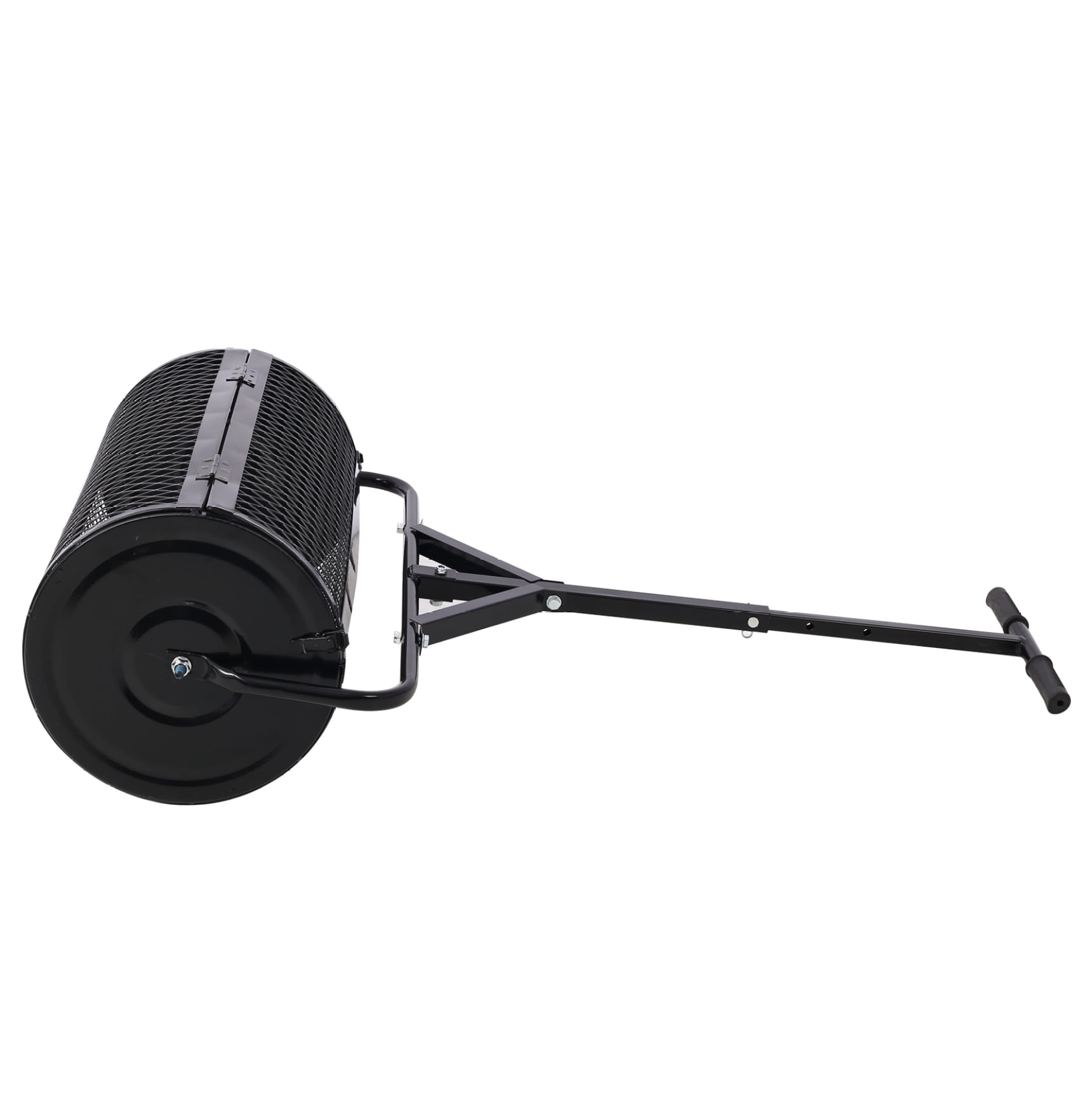 Peat Moss Spreader 24 inch Compost Spreader Metal Mesh T-Handle Lawn Care