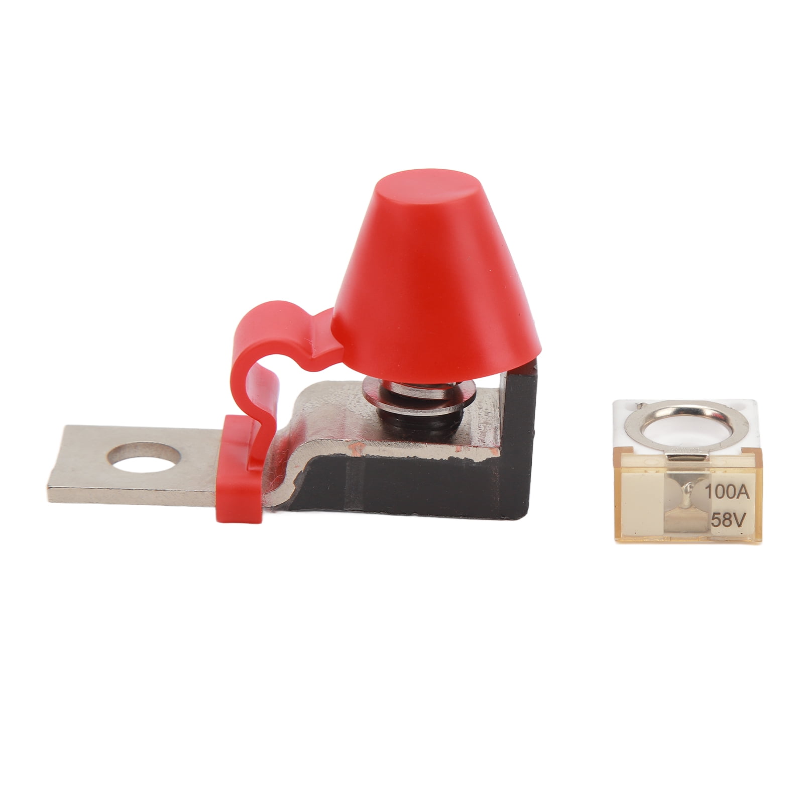 Terminal Fuse Block Kit, Marine Rated Battery Fuse 58V Heat Resistance