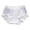 Light Blue, variant on Womens Mid Rise Seamless Underwear, Soft Panties with Silk Crotch for Comfortable Daily Wear