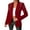 Red, variant on Drses Pea Coats for Women Casual Solid Stand Collar Button Down Long Coat with Waist Belt Fall Winter Trendy Outerwear