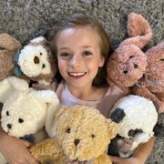 MaoGoLan 8-Packs 12.6 Soft Bulk Stuffed Animals Assorted Animals Plush Toy Set with Teddy Bear, Monkey, Panda, Bunnies,Dog, Cat
