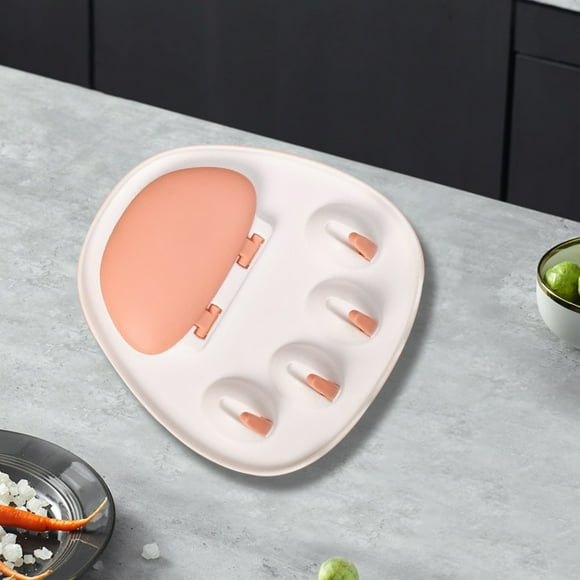 Organizador de tapas de ollas sin perforar, multifuncional, bandeja, organizador de cucharas y palillos, fácil de usar para cocina, comedor y tapas de cacerolas.