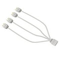 thumbnail image 4 of Adaptador divisor ARGB de 5 V y 3 pines para chasis a cable de alimentación portátil con interfaz 3/4 1 a 4, 4 of 8