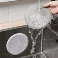thumbnail image 4 of Hair Filter, Sink Anti-Clogging Filter, Bathtub Shower Floor Drain Plug, Sewer Drain Filter, Bathroom Accessories,Gray, 4 of 9