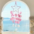 thumbnail image 7 of Usloyux under $5 Star Wind Chime, Star and Seashell Wind Chime Dreamcatcher Ornament, Woven Hanging Decor for Home Bedroom, Bohemian Style Room Decoration, 7 of 7