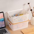 thumbnail image 4 of Jiuaui Clearance Storage Containers 6PC Desk Plastic Storage Baskets (No Lid Version), 4 of 4