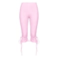 thumbnail image 4 of RUTAYY Women's Pants Fashionable Casual Solid Color Tie Waist Capri Bottom Everyday Casual Wear Elegant Holiday Trousers, 4 of 6