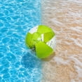 thumbnail image 5 of PVC Inflatable Beach Ball Colorful Marbled Pattern, Outdoor Pool Party Summer Toy, Easy Inflate Deflate Sturdy Waterproof Beach Ball, 5 of 7