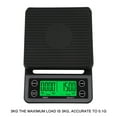 thumbnail image 1 of Accurate Electric Kitchen Scale,Coffee Scale with Timer High- Kitchen Scale Mini Electronic Platform Scale Food Weighing Scale 3kg/0.1, 1 of 7