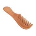 thumbnail image 1 of Peine para barba ANGGREK Madera de durazno profesional Portátil, 1 of 7