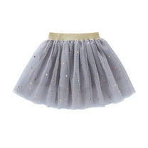 Fandiiiii Kids Tulle Tutu Skirt With Glitter Print Star Princess Party Skirt For Girls 1 10 Years Girls Skirt 6x