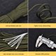 thumbnail image 4 of Cuerda de escalada Soidarity Cable de paracaídas de emergencia 9 hilos 31 m, 4 of 6