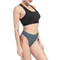 thumbnail image 4 of Tanga GRANKEE para mujer, transpirables y sin costuras, paquete de 6, 4 of 6