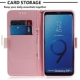 thumbnail image 3 of Galaxy S9 Case, S9 Case, Allytech 3D PU Leather Protective Cover & Pocket Lanyard Wallet with Cards Holder, Support Kickstand Slim Case for Samsung Galaxy S9, Butterfly High Heels, 3 of 9