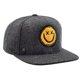 thumbnail image 1 of Gorra Plana Gris Unitalla Gris Blusa Negra Manga Corta Chica Carita Feliz, 1 of 5