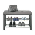 thumbnail image 6 of neatfreak NFC059032D3036-001 Fabric-Upholstered Shoe Storage Bench, 6 of 7