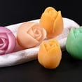 thumbnail image 4 of DIY Flowers Tulip Silicone Mold Handmade Scented Candle Plaster Resin Mold Homemade Cookies Chocolate Candy Baking Tool, 4 of 9