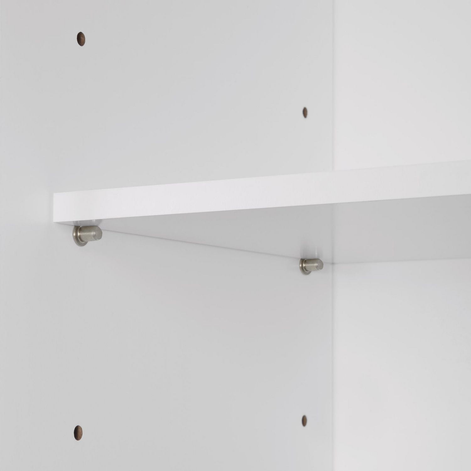 RiverRidge Home® Brookfield Single Door Floor Cabinet with Side Shelves - White