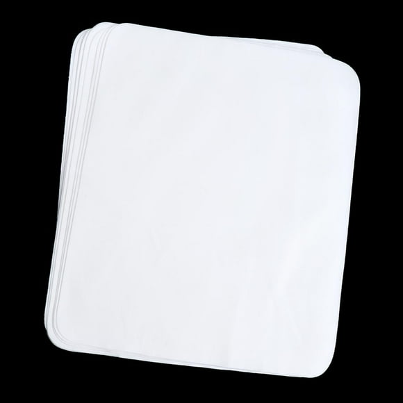 Paños de Limpieza de microfibra Macarena 10 piezas para limpiar anteojos tabletas teléfonos blanco