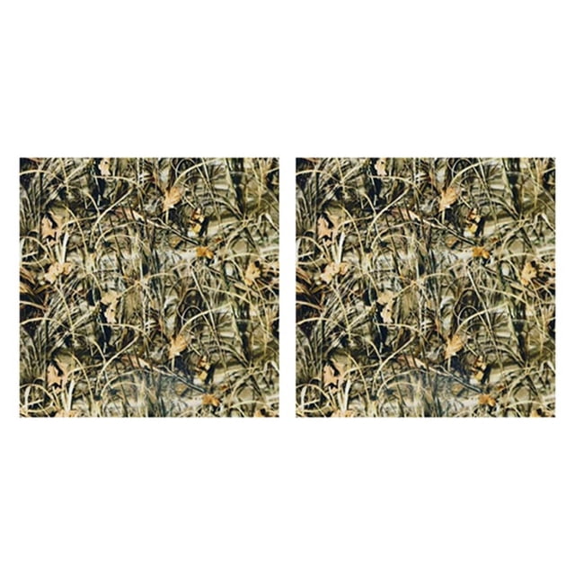 2X Hydrographic Film - Water Transfer Printing - Hydro Dipping -Reeds Camo 2 - 1 Meter,2 x Hydrographic Film,green
