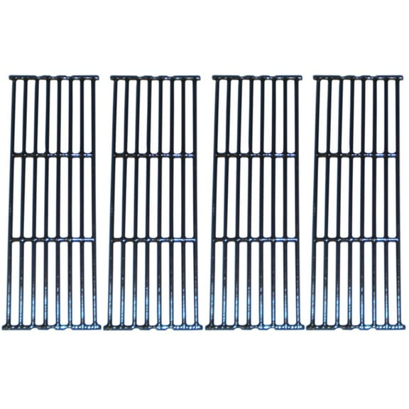 4pc Gloss Cast Iron Cooking Grid for Broil King, Broil-Mate Gas Grills 25.5"