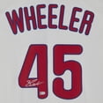 thumbnail image 3 of Framed Zack Wheeler Philadelphia Phillies Autographed Cream Authentic Jersey - Fanatics Authentic Certified, 3 of 3