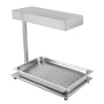 thumbnail image 2 of French Fry Warmer 22" French Fry Station Stainless Steel Heat Lamp Warmer 500W, 2 of 16