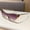 double gray, variant on Frameless Star Sunglasses Elliptical Premium Rimless Sunglasses Y2K Spicy Hot Girl Ins Same Style Sun Glasses Female,grey