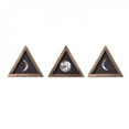 thumbnail image 1 of Clearance! Rustic Moon Phases Decor Set Of 3 Wooden Moon Sign Framed Prints Hanging For Apart Bedroom Living Room Decorations Photo Props, 1 of 6