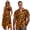Tiger Print, variant on Yuyamidu Matching Hawaiian Outfits for Couples Womens Casual Dress Mens Beach Shirts Short Sleeve Button Up Shirt Flowy Asymmetrical Tank Dress Tiger Print