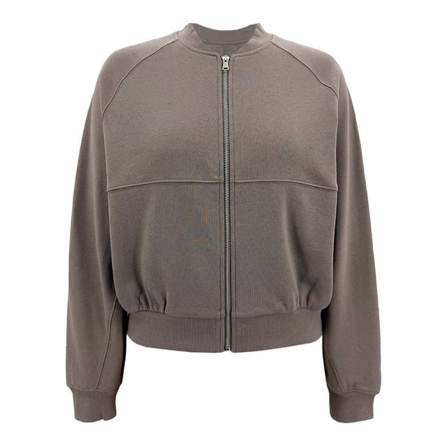 Sudadera George para Dama, con Cierre Beige Talla EG