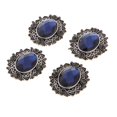 thumbnail image 4 of 2/4 Unidades De Cristal Rhinestone De material perla Flatback Flor Botón Craft Scrapbooking Adornos DIY Joyería Que Hace Los Hechos Craft 3x2.5cm, 4 of 6