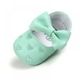 thumbnail image 2 of Prettyui Baby Boy Girl Bow Design Lovely Anti-Slip Casual Shoes Newborn Toddler Breathable Sneakers Infant PU Leather Soft Soled First Walkers, 2 of 6