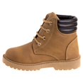 thumbnail image 3 of Rugged Bear Lace-Up Unisex Low Heel Little Kids Casual Boots - Tan, 11, 3 of 6