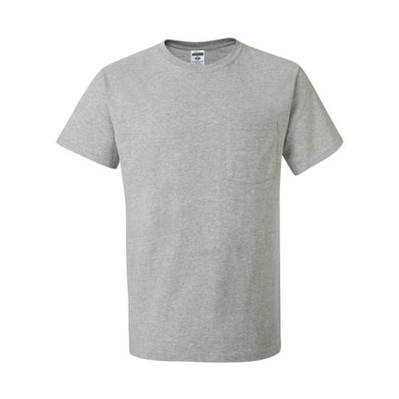 Jerzees Men's Left Chest Pocket Short Sleeve T-shirt 29P