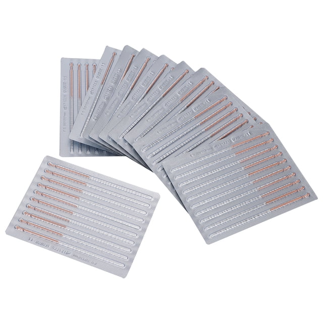 Aguja de acupuntura, 100 unids/caja Aguja de acupuntura corporal desechable Aguja estéril Rendimiento confiable