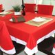 thumbnail image 3 of Cubierta trasera de silla de Navidad, cubierta de silla roja no tejida, sombrero de Papá Noel, asiento de Navidad, cena de Año Nuevo, fiesta, Festival, decoración del hogar, 3 of 5