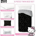 thumbnail image 2 of Sanrio Hello Kitty Constellation 5 Piece Twin Size Comforter Set with Shams, 2 of 4