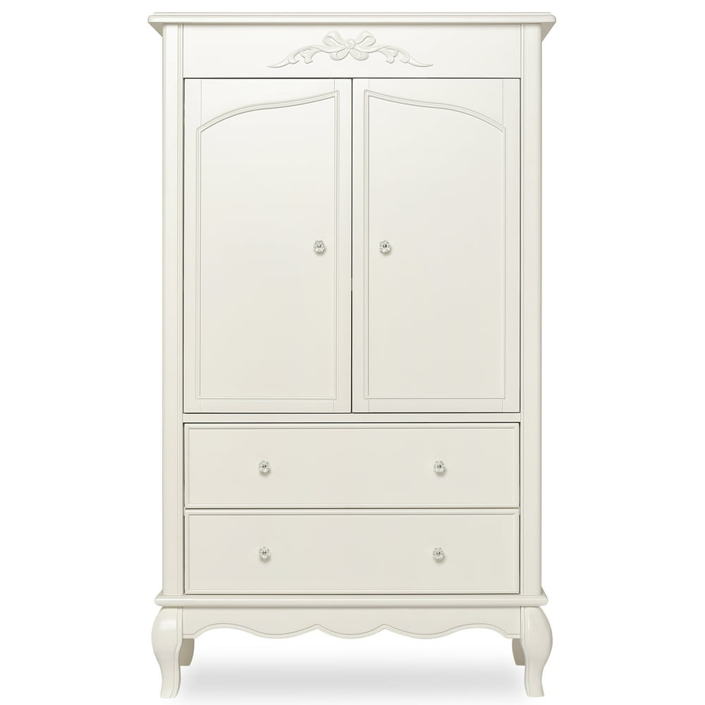 Evolur Aurora Armoire Ivory Lace