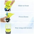 thumbnail image 6 of Professional Hair Clipper Combs Guides, Hair Clipper Guards 1 & 1/4" 1 & 1/2" 2", Mega NO.16 NO.12 NO.10 fits for Most Wahl Clippers(Yellow), 6 of 9
