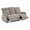 Sand, variant on Coaster Hamilton Chenille Upholstered Manual Reclining Sofa in Charcoal Gray