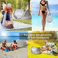thumbnail image 3 of Yobooom UV Protection 41.00'' x 52.50'' Beach Tent, Gray, 3 of 9