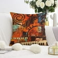 thumbnail image 3 of Stylish Living Starts Here - Brown & Teal Pillow Covers for Indoor and Outdoor Décor, 3 of 7
