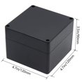 thumbnail image 2 of Caja de conexiones Zulkit IP65 impermeable de ABS 12 x 12 x 9 cm, 2 of 8