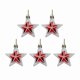 thumbnail image 1 of Colgante de Decoración de Árbol de Navidad Rojo con Forma de Estrella, Accesorio para Boda, Día de Año , Decoración de Ventana, Colgante, B, 1 of 5