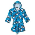 thumbnail image 1 of Komar Kids Cotton Robe Hooded Ocean Print Terry Robe Cover Up Sizes 4-12, 1 of 1