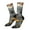 2 Black-2, variant on Adorable Llama In Flowers Print Adult Socks for Men & Women,Calf Socks, Ankle Socks,Boots Socks,Breathable Casual Sock,Unisex Crew Socks