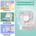 thumbnail image 3 of Ventilador Plegable Mini Portátil Blanco, 3 of 4