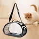 thumbnail image 1 of Transportín Transparente para Gatos, Bolso Portátil para Llevar Gatos, Bolso de Mano, Bolsa de Burbujas Transparente Desmontable para Mascotas, para G , Oro S, 1 of 8