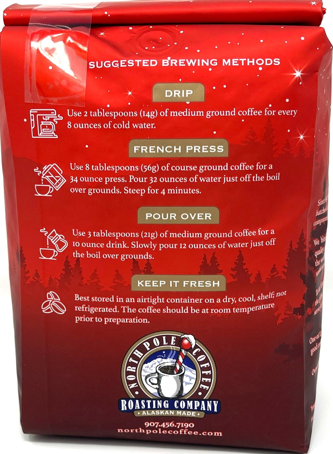 North Pole Coffee Arctic Blueberry 24oz